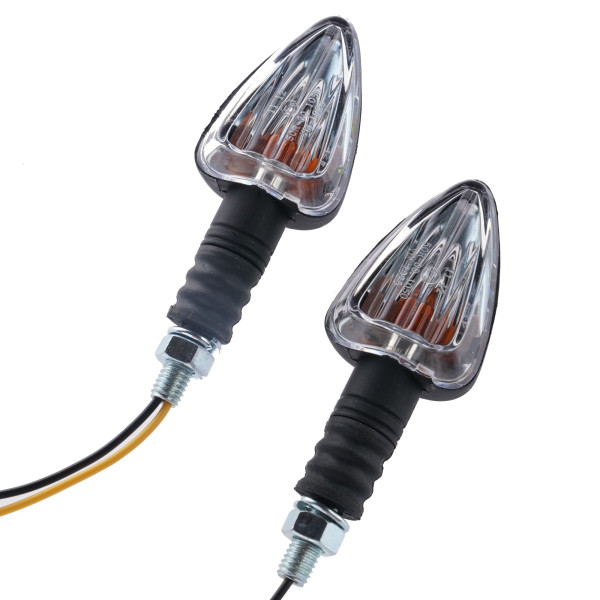 Bike It Bike it arrow indicators with black body and clear lens